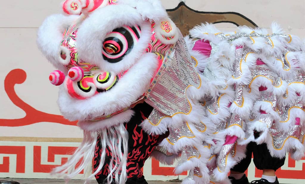 Danse du Lion - l'animation nouvel an chinois qui porte chance !